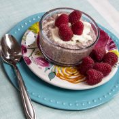 Pink Berry Chia Pudding