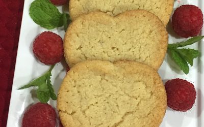 Lemon “No-Sugar” Sugar Cookies