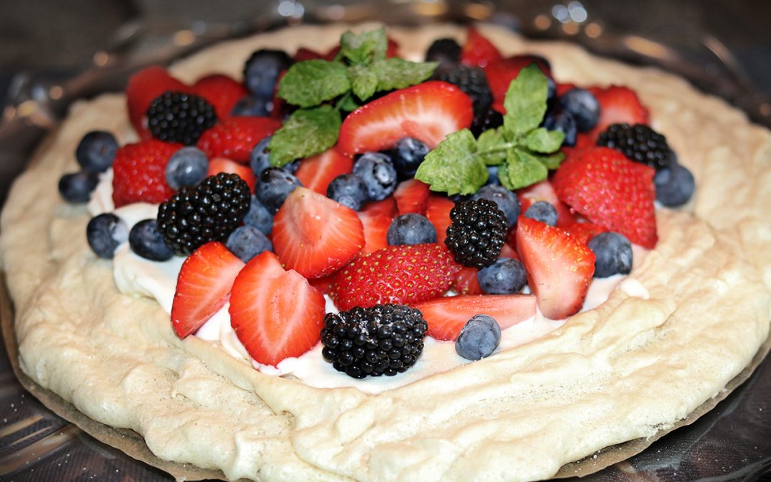 Pavlova Made without Sugar!
